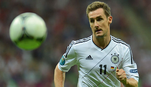 Miroslav Klose will auch bei der WM 2014 noch für Deutschland auf Torejagd gehen