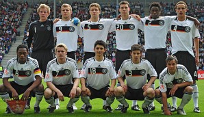 Die Helden von 2009: Gegen die Niederlande sicherte sich die U 17 um Mario Götze (v.r.) den EM-Titel