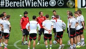 Die deutsche Nationalmannschaft hat das zehntägige Trainingslager in Südtirol beendet