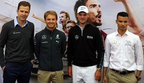 Während des Besuch von Nico Rosberg, Martin Kaymer und Pascal Wehrlein kam es zu einem Unfall