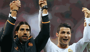 Khedira (l.) und Ronaldo (r.) feierten mit Real Madrid in diesem Jahr den Champions-League-Sieg