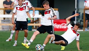 Thomas Müller könnte für die deutsche Nationalmannschaft im Sturm stehen