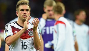 Philipp Lahm bestreitet im WM-Finale gegen Argentinien sein 113. Länderspiel für Deutschland