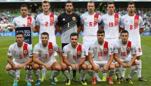 Gibraltars Startelf beim 0:7 in der EM-Qualifikation in Irland