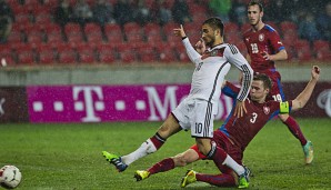 Die U21 tat sich im Härtetest gegen Tschechien äußerst schwer