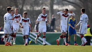 Die U17 gewann ohne Probleme gegen die Auswahl der Ukraine