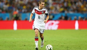 Philipp Lahm im Deutschland-Trikot: Dieses Bild wird es wohl nicht mehr geben