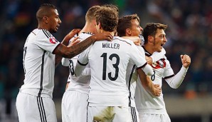 Die Spieler erhalten vom DFB für die erfolgreiche Qualifikation über vier Millionen Euro