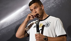 Lukas Podolski gehört seit 2004 zum Stamm des DFB-Teams