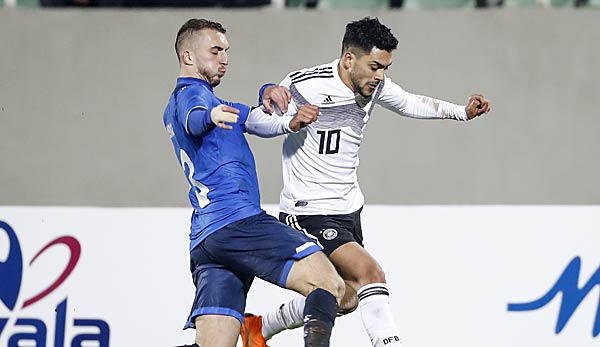 Die deutsche U21 muss sich mit einem Remis gegen Neuling Kosovo begnügen.