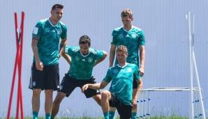 Viele Fragezeichen beim DFB-Team: Mats Hummels und Thomas Müller droht eine Sperre.