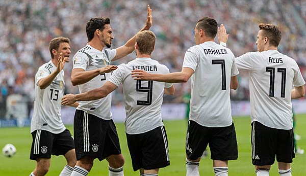 Das DFB-Team gewann im letzten Test mit 2-1 gegen Saudi-Arabien.