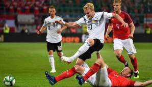 Julian Brandt: Der Leverkusener musste bereits 2016 kurz vor dem Turnier noch abreisen. In diesem Jahr könnte es ihm ähnlich ergehen, sein Leistungsnachweis beim DFB war durchwachsen. Seine Geschwindigkeit könnte aber ein Trumpf sein.