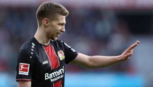MITCHELL WEISER (24, Bayer Leverkusen): Noch so ein Außenverteidiger, der keine Chance im DFB-Team hat. Spielt sicherlich nicht die schlechteste Saison bei seinem neuen Klub (1 Tor, 4 Vorlagen).