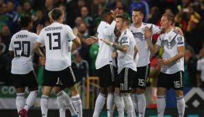 Die deutsche Nationalmannschaft gewann in Nordirland.