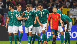 Ein Aufeinandertreffen zwischen den Fußball-Nationalmannschaften von Deutschland und Spanien wird vorerst nicht stattfinden.