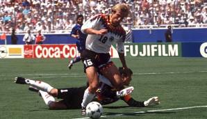 Platz 6: Jürgen Klinsmann - 108 Länderspiele.
