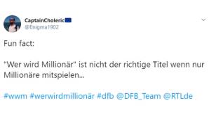 DFB-Team, Wer Wird Millionär, RTL, Joshua Kimmich, Leon Goretzka, Niklas Süle, Lukas Klostermann, Kevin Trapp, Oliver Bierhoff