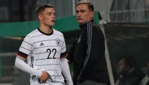 U21-Trainer Stefan Kuntz setzt bereits großes Vertrauen auf den 17-jährigen Florian Wirtz von Bayer Leverkusen.