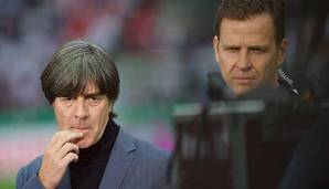 Oliver Bierhoff garantierte Joachim Löw seinen Job als Bundestrainer - bis zur EM 2021.