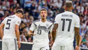 Die Ausbootung von Mats Hummels, Thomas Müller und Jerome Boateng bringt Joachim Löw noch immer in Erklärungsnot.