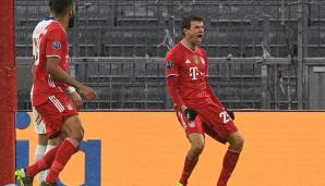 Thomas Müller nach seinem 2:2-Ausgleichstreffer im Champions-League-Viertelfinale gegen Paris Saint-Germain.