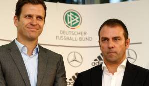 DFB-Direktor Oliver Bierhoff hat Hansi Flick zu seinem Favoriten auf die Nachfolge des scheidenden Bundestrainers Joachim Löw erklärt.