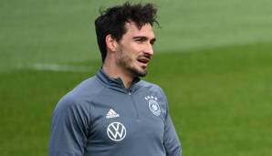 Mats Hummels hat die Übungseinheit der deutschen Nationalmannschaft am Sonntagabend im EM-Trainingslager in Seefeld/Tirol vorzeitig beendet.