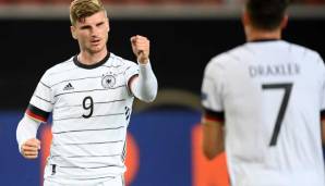 ANGRIFF - TIMO WERNER: "Werner würde ich aufgrund seiner höheren Geschwindigkeit gegenüber Serge Gnabry spielen lassen", sagte Matthäus in der Medienrunde über den Stürmer des FC Chelsea.