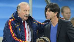 Vicente del Bosque bezwang Joachim Löw im Halbfinale der WM 2010.