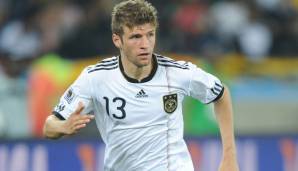 16. THOMAS MÜLLER - Alter bei Debüt: 20 Jahre, 9 Monate, 0 Tage. Der Bayern-Offensivmann durfte erstmals bei der WM 2010 in Südafrika beim 4:0 gegen Australien ran. Müller machte das Tor zum 3:0 und wurde am Ende Dritter des Turniers.