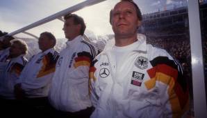 BERTI VOGTS (Bundestrainer von 1990 bis 1998): 102 Spiele - 66 S - 24 U - 12 N - 206:86 Tore - Erfolge: Europameister 1996, EM-Zweiter 1992.