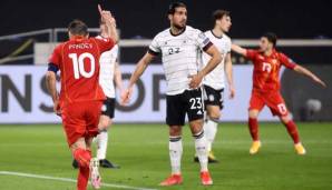 Im Hinspiel musste sich das DFB-Team den Nordmazedoniern 1:2 geschlagen geben.