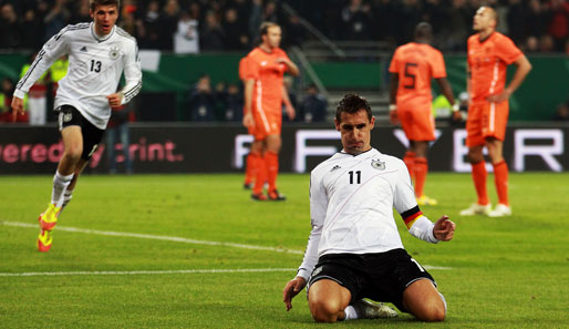 Miroslav Klose, Einsatzzeit: 487 Minuten, SPOX-Note: 2,5