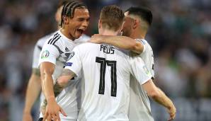 Das DFB-Team hat vor der Sommerpause ein Schützenfest gegen Estland geifert. Beim 8:0 in Mainz, einem besseren Trainingskick, hatte nur Manuel Neuer keinen Spaß. Die Einzelkritik von SPOX.
