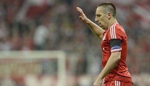 Franck Ribery droht gegen Borussia Dortmund zunächst die Bank