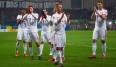 Wirklich ausgelassen feierten die Bayern trotz des 6:0-Siegs im Pokal-Viertelfinale nicht