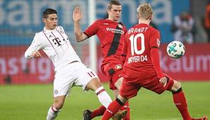 Im letzten Aufeinandertreffen gewannen die Bayern souverän mit 3:1 in Leverkusen.