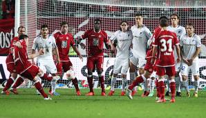 Der 1. FC Kaiserslautern und die TSG 1899 Hoffenheim trafen in der Bundesliga-Relegation 2013 aufeinander.