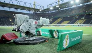 Zwei von vier Viertelfinal-Begegnungen des DFB-Pokals überträgen die Öffentlich-Rechtlichen. Eine Free-TV-Übertragung steht noch aus.