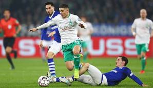 Der Kosovare Milot Rashica markierte den ersten Treffer im Spiel des Pokal-Viertefelfinals gegen den FC Schalke 04.