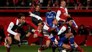 2009: FSV MAINZ 05 (Halbfinale): Die Mainzer, die in dieser Saison in die Bundesliga aufstiegen, schalteten im Viertelfinale Spitzenteam Schalke 04 aus und unterlagen in der Vorschlussrunde Bayer Leverkusen im Elfmeterschießen. Den Cup holte sich Bremen.