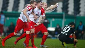 2021: ROT-WEISS ESSEN (Viertelfinale): Als Viertligist im Viertelfinale ist aller Ehren wert. Siege gab's gegen Bielefeld, Düsseldorf und Leverkusen! Noch mehr Ehre! Am Ende war das andere Überraschungsteam des Wettbewerbs zu stark.