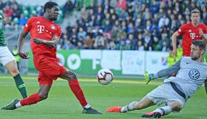 Selbst Top-Torjäger Kwasi Okyere Wriedt blieb im Hinspiel in Wolfsburg ohne Torerfolg. Trifft der Top-Torschütze des FCB II im entscheidenden Rückspiel?