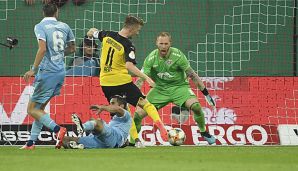 Borussia Dortmund hat sich in der ersten DFB-Pokal-Runde gegen Uerdingen durchgesetzt.