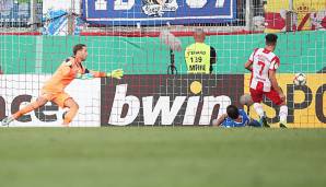 Die Würzburger Kickers kamen nach einem 0:2-Rückstand gegen Hoffenheim noch einmal zurück.