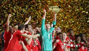 Der FC Bayern gewann in der vergangenen Saison den DFB-Pokal.