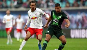 In der Liga trennten sich der VfL Wolfsburg und RB Leipzig unentschieden.