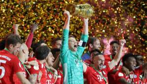 Im vergangenen Jahr gewann der FC Bayern den Pokal.