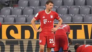 Thomas Müller ist nicht zufrieden mit dem Auftritt des FC Bayern.